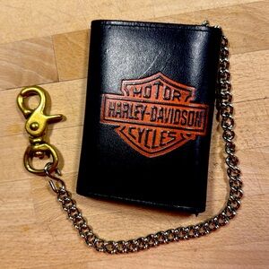 Harley Davidson chain wallet vintage